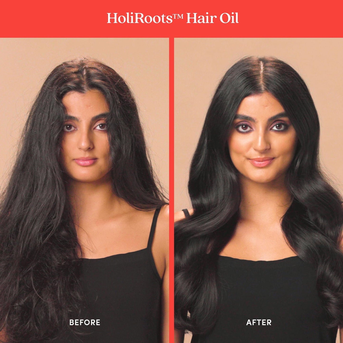 Fable & Mane Good Karma Hair Gift Set, for Stronger, Healthier Hair. Travel-sized Minis of HoliRoots Hair Oil, Hydrating Shampoo, Conditioner and Hair