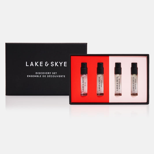 Lake & Skye 4 Piece Discovery Set 4.0 - Includes 11 11, Apaaray, Midnight 07, and Santal Gray Beauty & Personal Care Lake & Skye