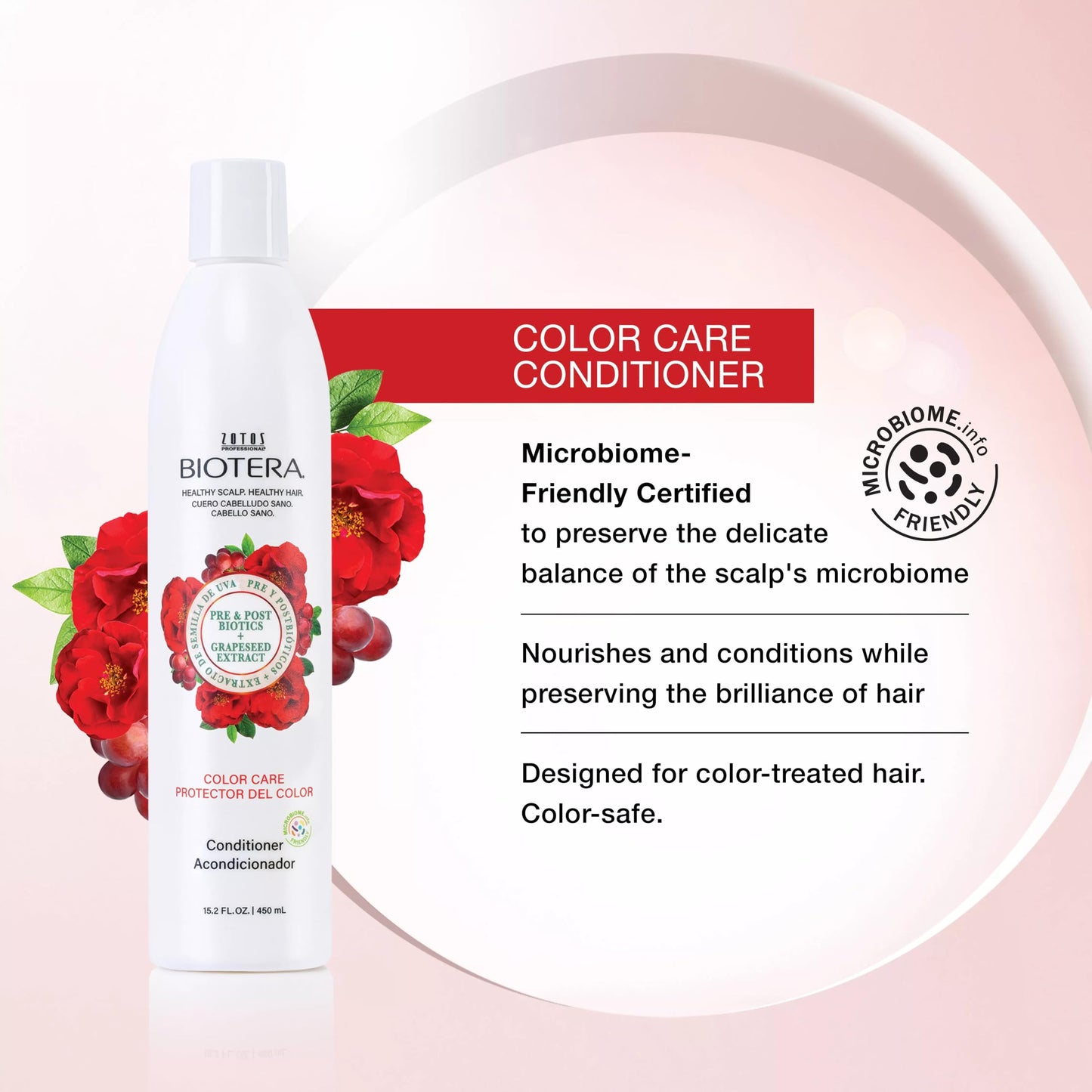 Biotera Color Care Conditioner | Extends & Maintains Color-Treated Hair | Microbiome Friendly | Vegan & Animal Test Free | Paraben Free | Color-Safe |