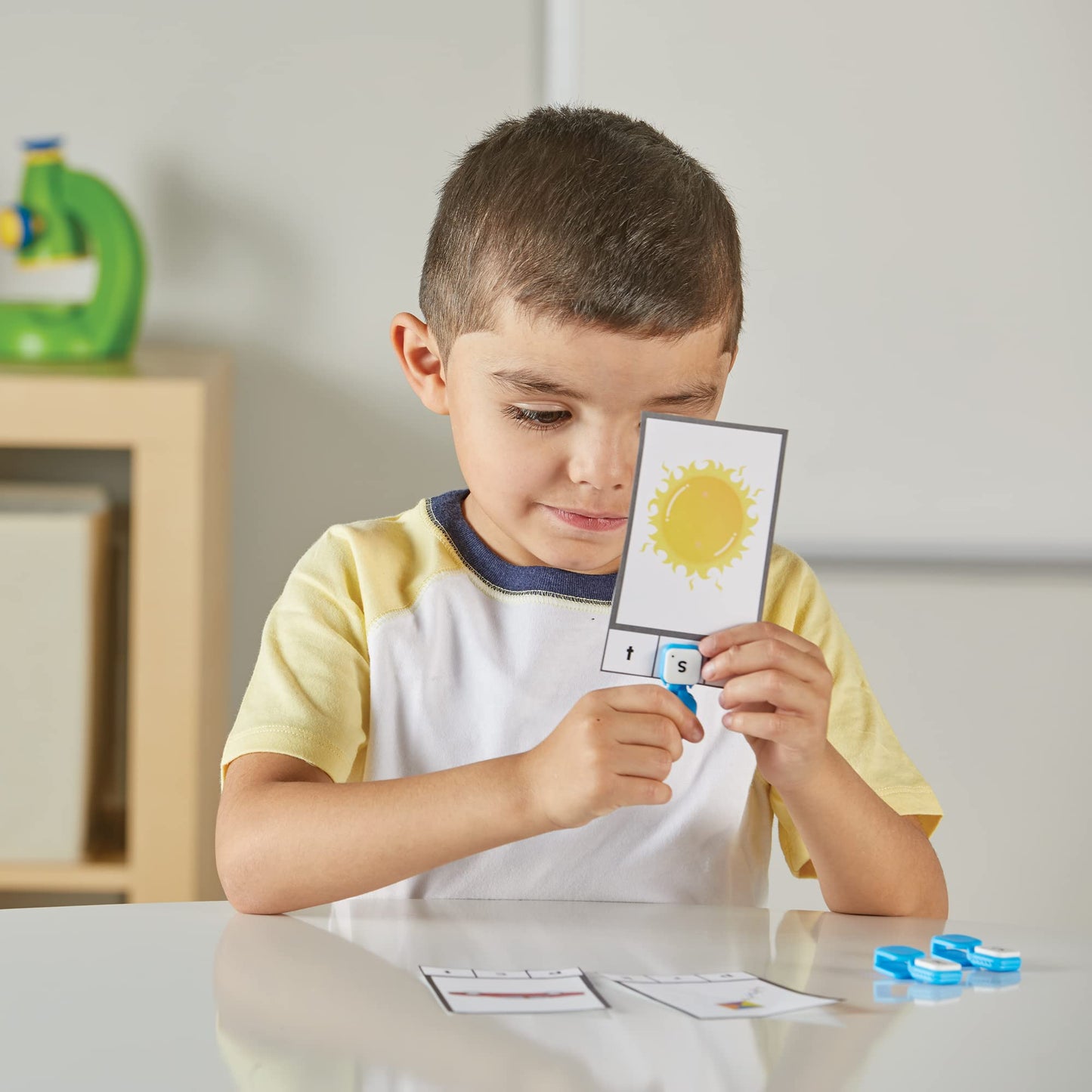 hand2mind Learn My Letters Fine Motor Clips – Alphabet Learning Toy for Toddlers & Preschoolers, Pincer Grasp Activity & Reading Manipulative
