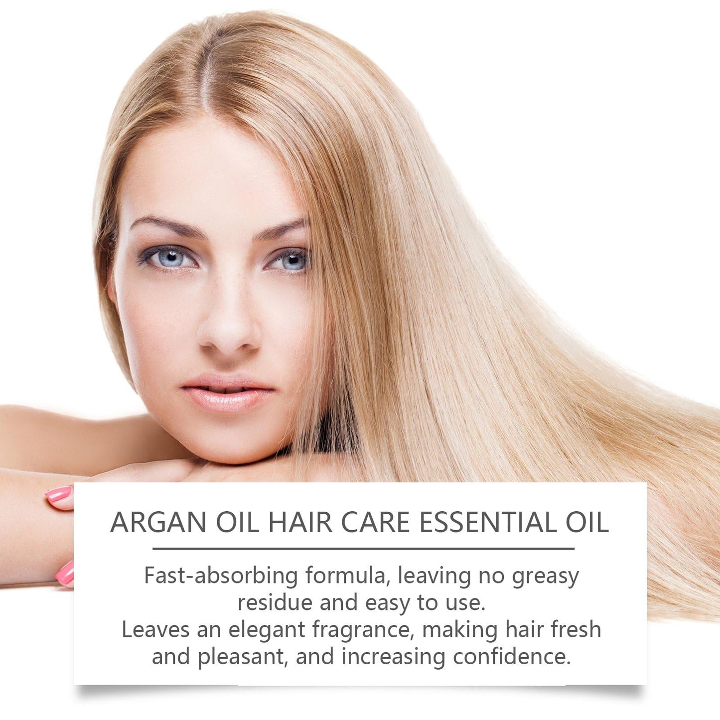 Argan Oil Hair Care Set, Argan Oil Shampoo and Conditioner Set Volumizing Hair Care Make Hair Soft & Shiny Deep Moisturizer Frizz Control Include