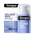 Neutrogena Collagen Bank Face Moisturizer, Daily Anti-Aging Face & Neck Firming Collagen Cream, Bakuchiol & Micro-Peptides Face Lotion, Support Skin’s