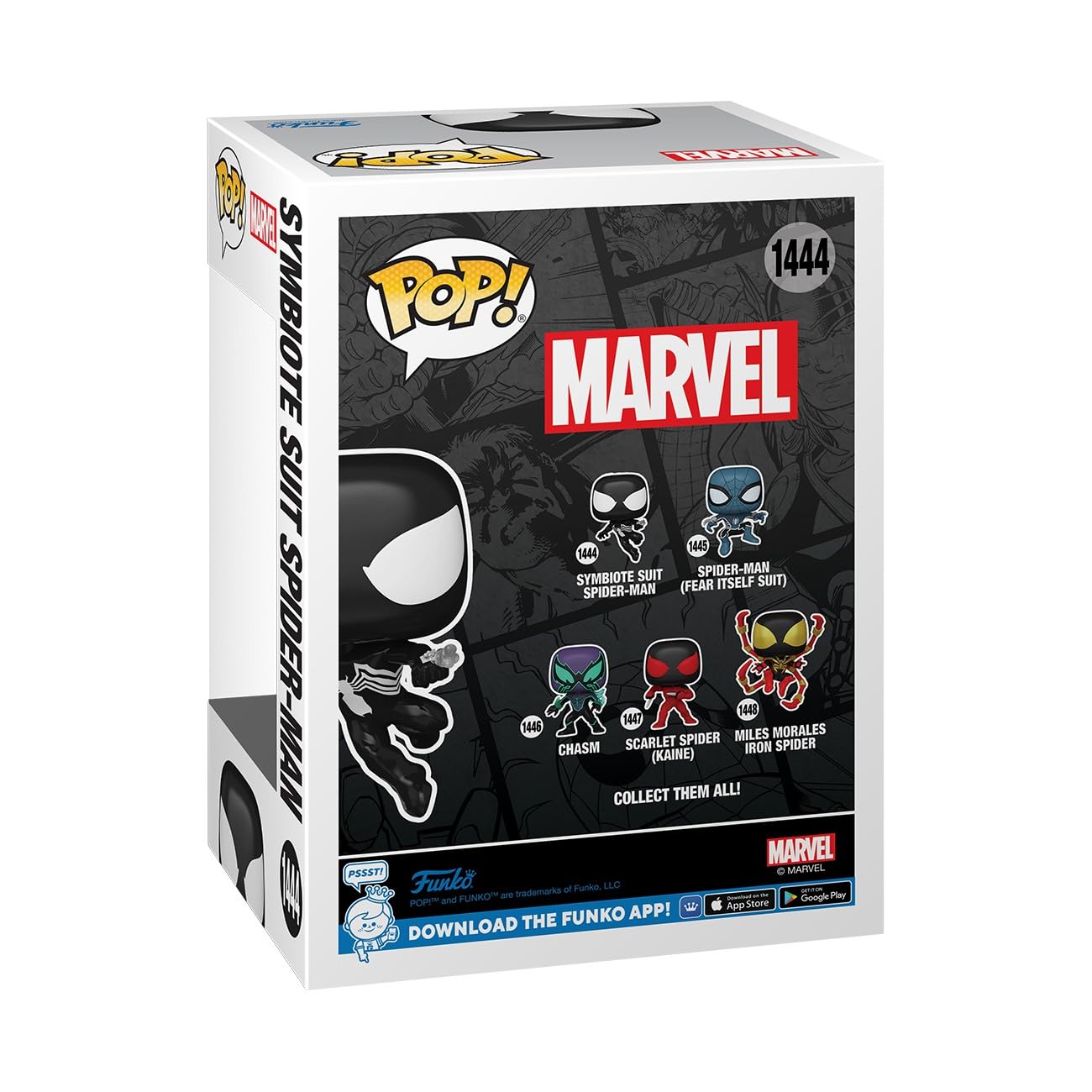 Funko Pop Marvel: Spider-Man Comics - Symbiote - Marvel Comics - Collectable Vinyl Figure - Gift Idea - Official Merchandise - Toys for Kids & Adults…
