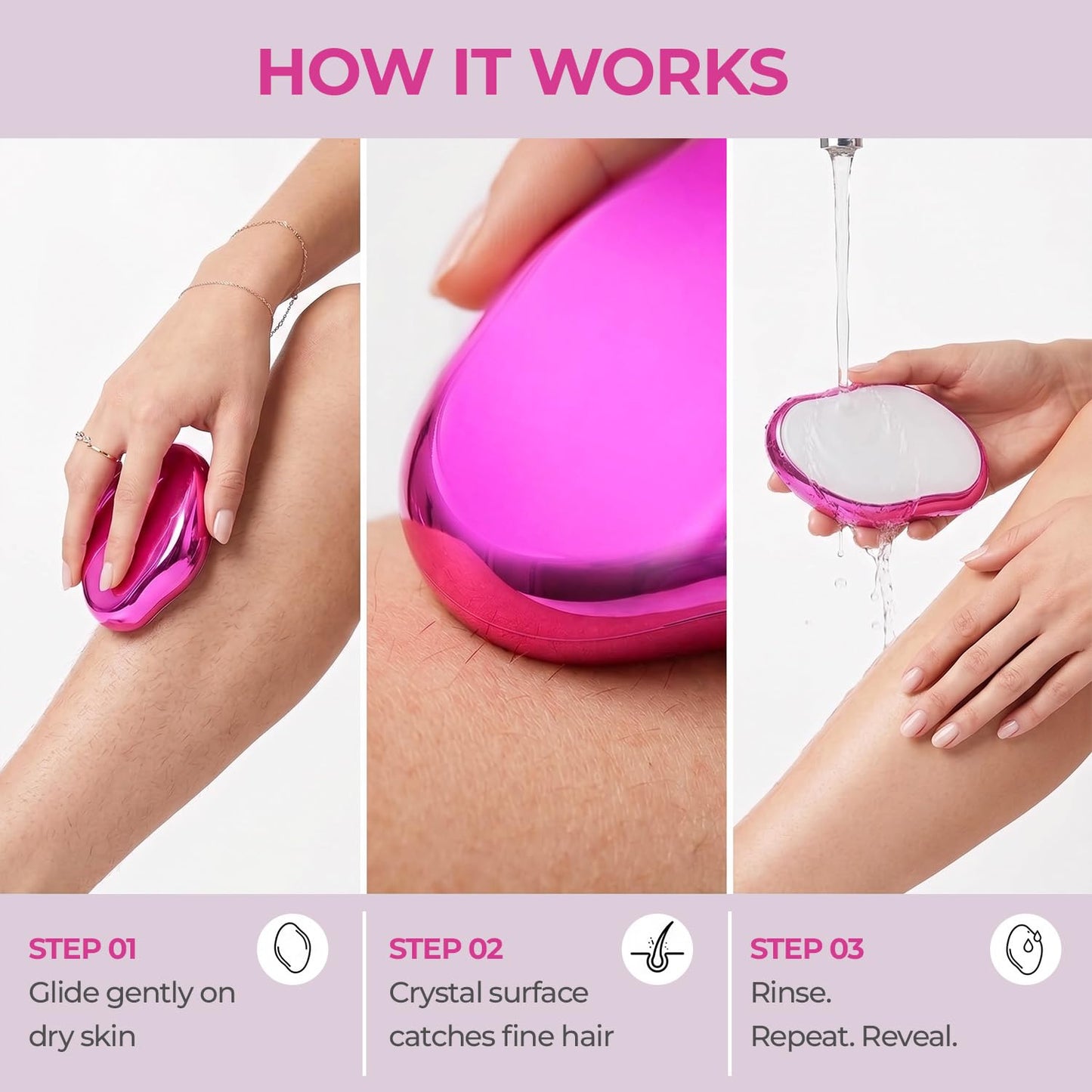 Studio Limited Crystal Hair Remover (1 Pack, Assorted) Beauty and Personal Care STUDIO LIMITED