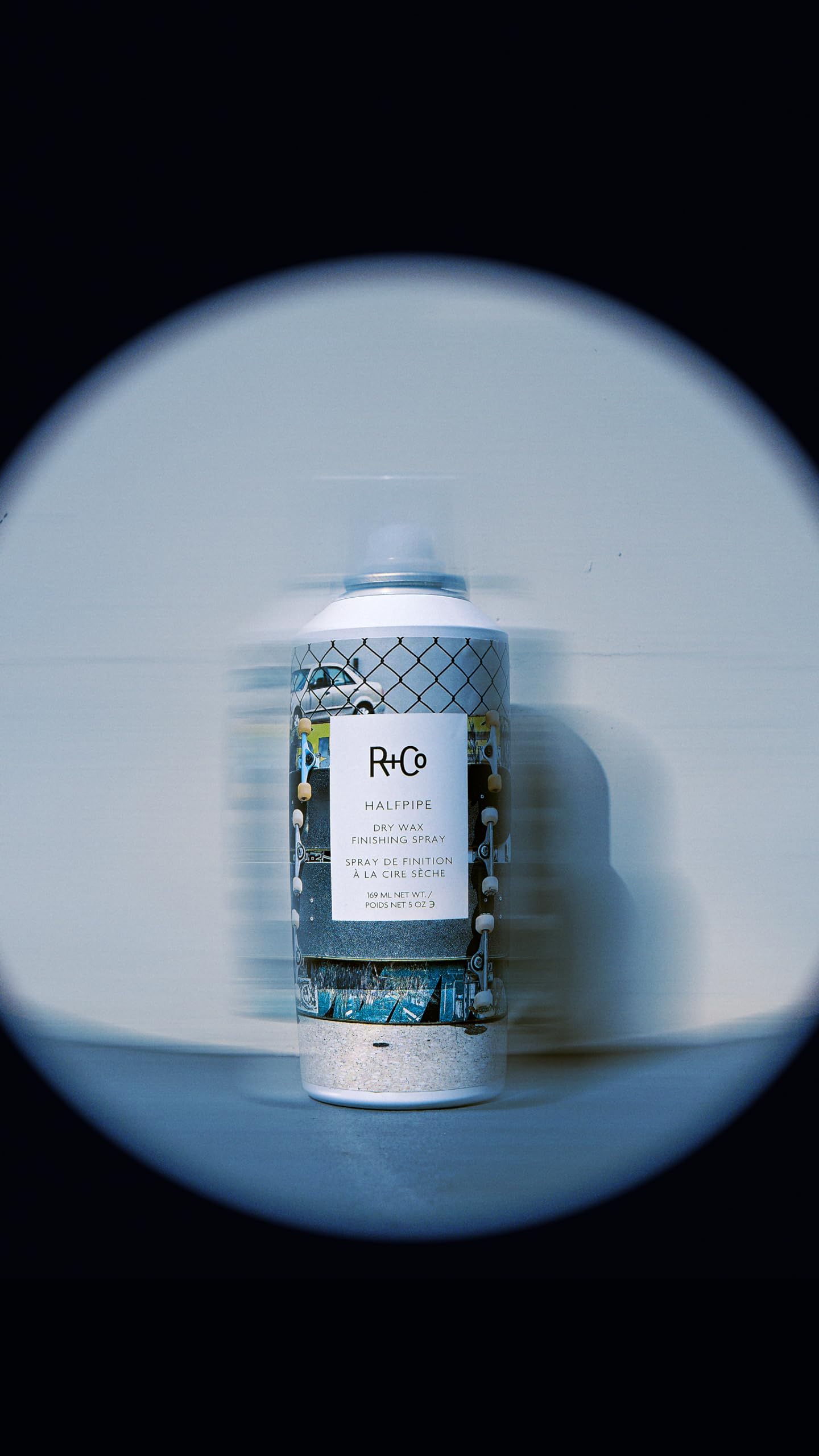 R+Co Halfpipe Dry Wax Texture Spray