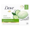Dove Skin Care Beauty Bar For Softer Skin Cucumber and Green Tea More Moisturizing Than Bar Soap 3.75 oz, 14 Bars Beauty & Personal Care Dove