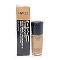 MAC Studio Fix Fluid SPF15 24hr Matte Foundation + Oil control - NW33 (1 Fl Oz)