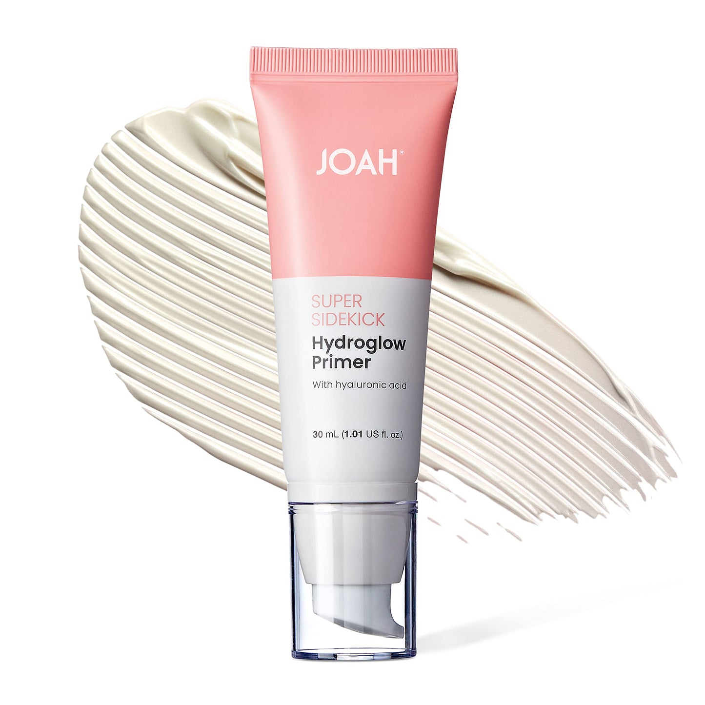 JOAH Super Sidekick Hydroglow Makeup Primer with Hyaluronic Acid For Glow Dewy Finish, Hydrating Long Lasting and Illuminating Korean Makeup Face