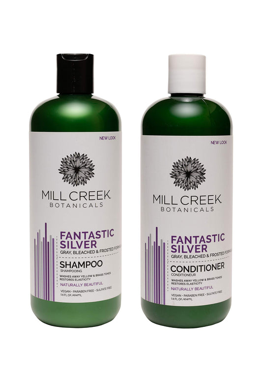 Mill Creek Fantastic Silver Shampoo and Conditioner Bundle