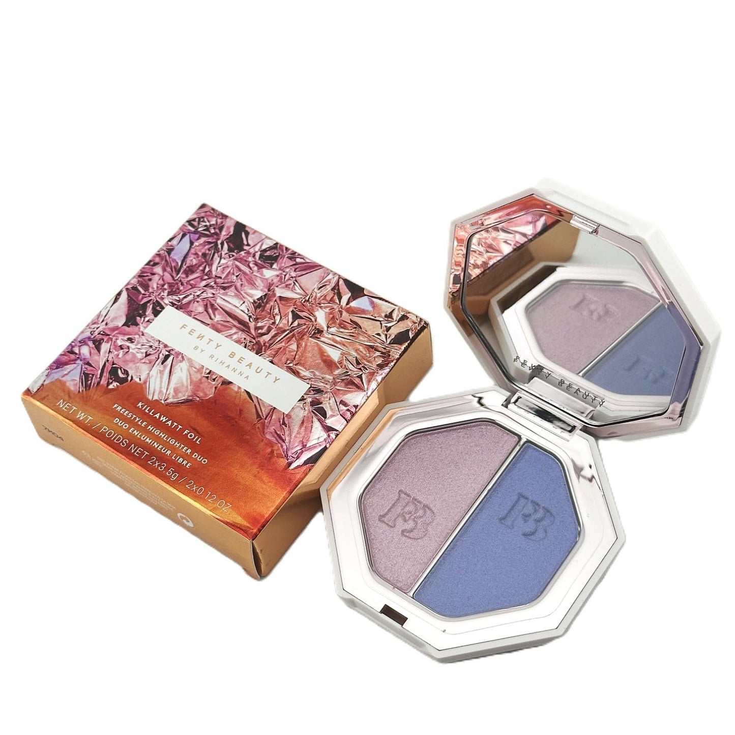 Fenty Beauty Killawatt Foil Ftrrdtyle Highlighter Duo (7daywknd/Poolside)