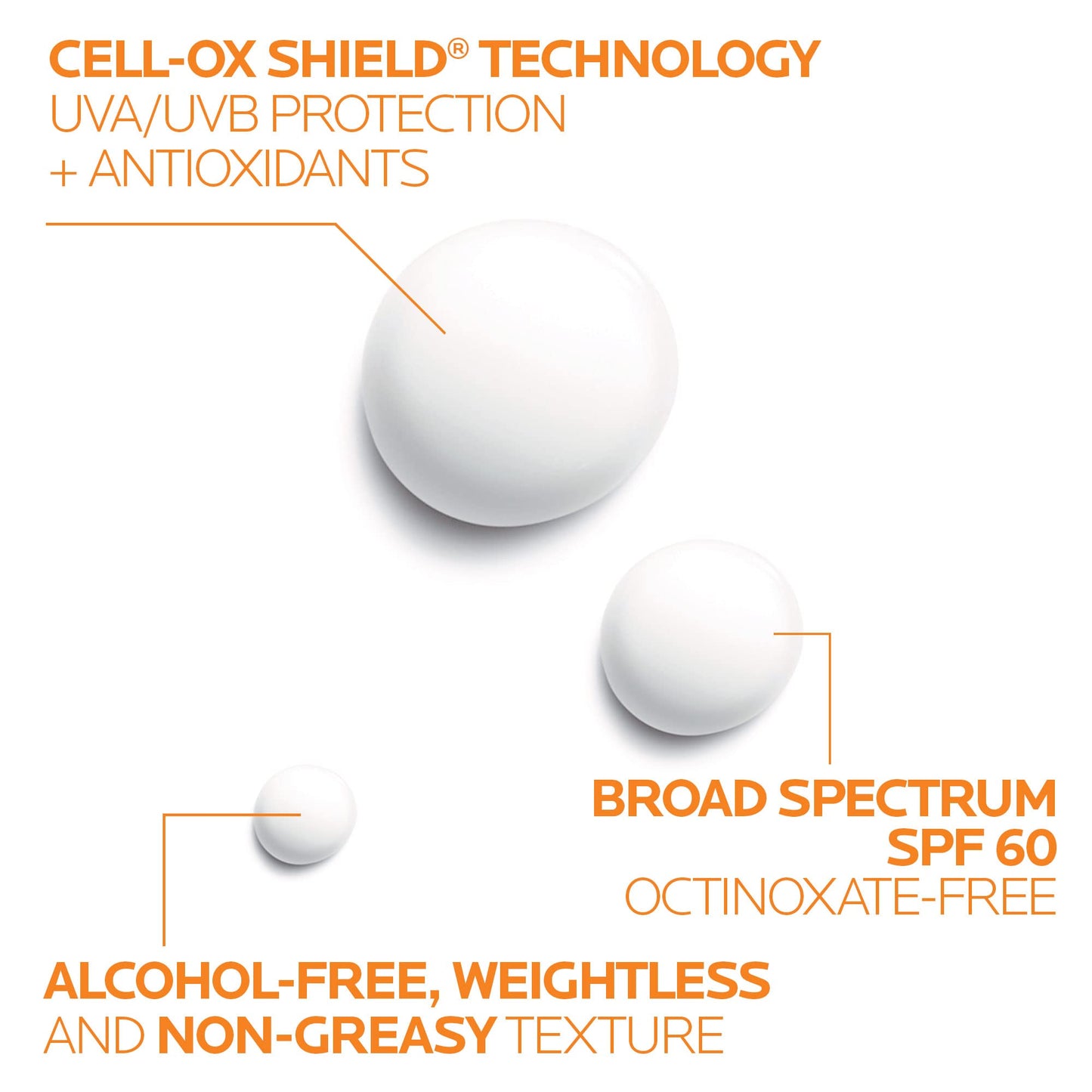 La Roche-Posay Anthelios Ultra-Light Sunscreen Spray Lotion SPF 60, Spray Sunscreen For Face & Body, Broad Spectrum SPF + Antioxidants, Oil Free