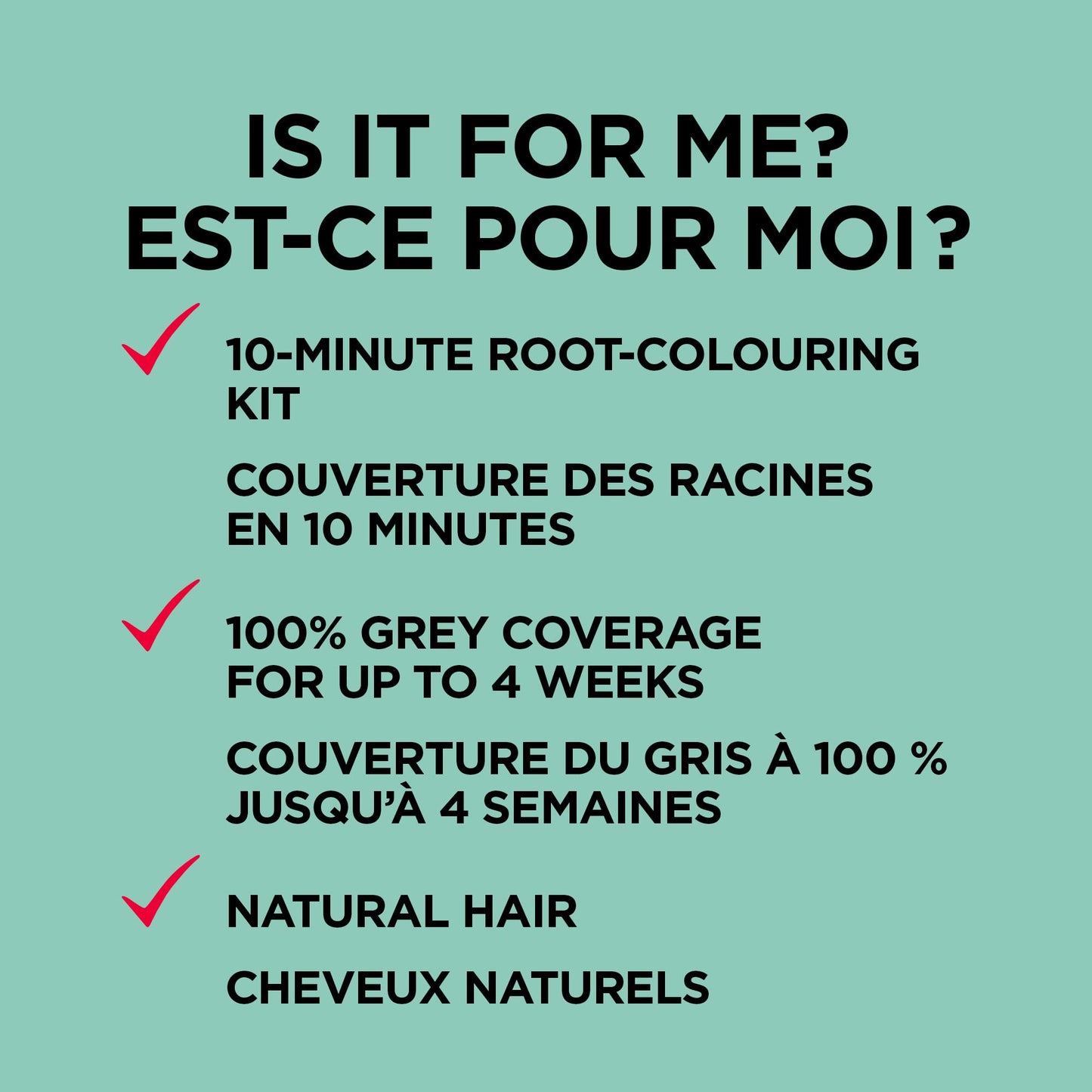 L'Oreal Paris Magic Root Rescue 10 Minute Root Hair Coloring Kit, Permanent Hair Color with Quick Precision Applicator, 100 percent Gray Coverage, 8