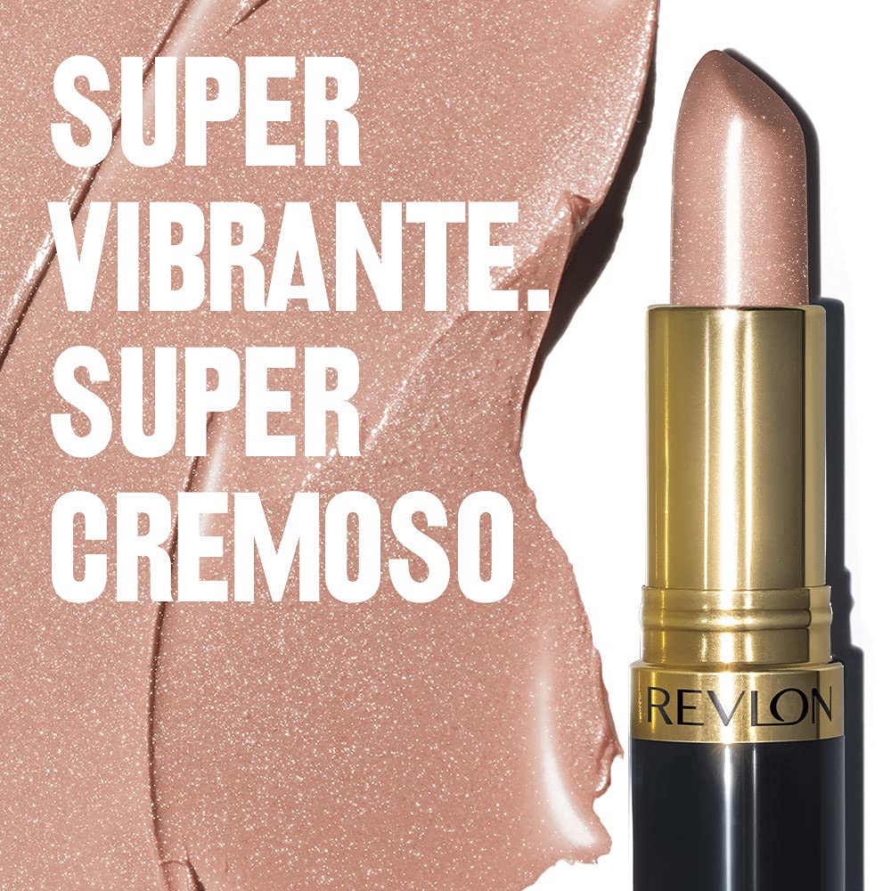 Revlon Super Lustrous Lipstick, Creamy Formula For Soft, Fuller-Looking Lips, Moisturized Feel, 025 Sky Line Pink, 0.15 oz