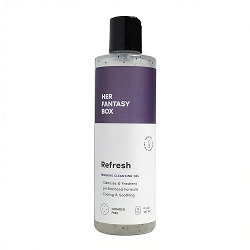 Her Fantasy Box | Refresh pH Balancing Shower Gel - Natural Feminine Hygiene Solution for Gentle Cleansing, Odor Control, and Skin Nourishment