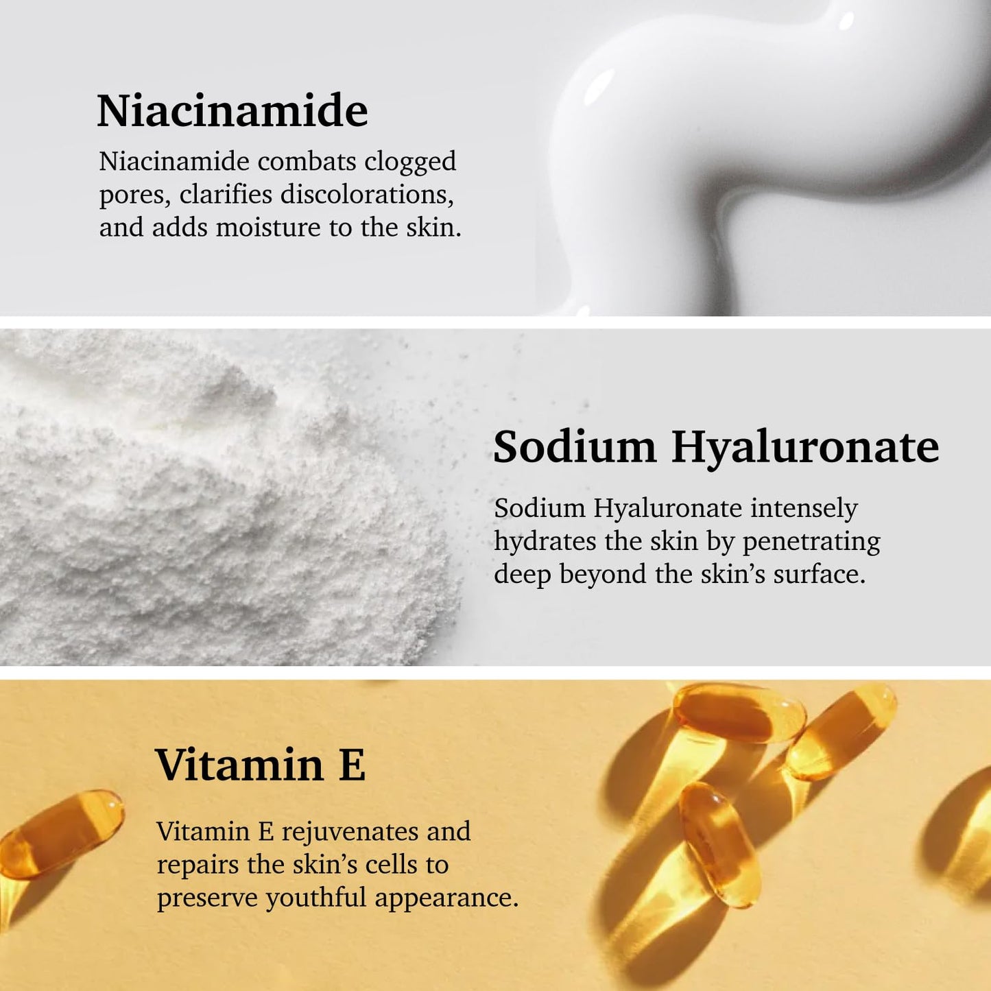 Purifect Niacinamide Serum for Face - Dark Spot Corrector, Tightens Skin & Minimizes Pores - Made in USA - With Vitamin E & Hyaluronate to Hydrate