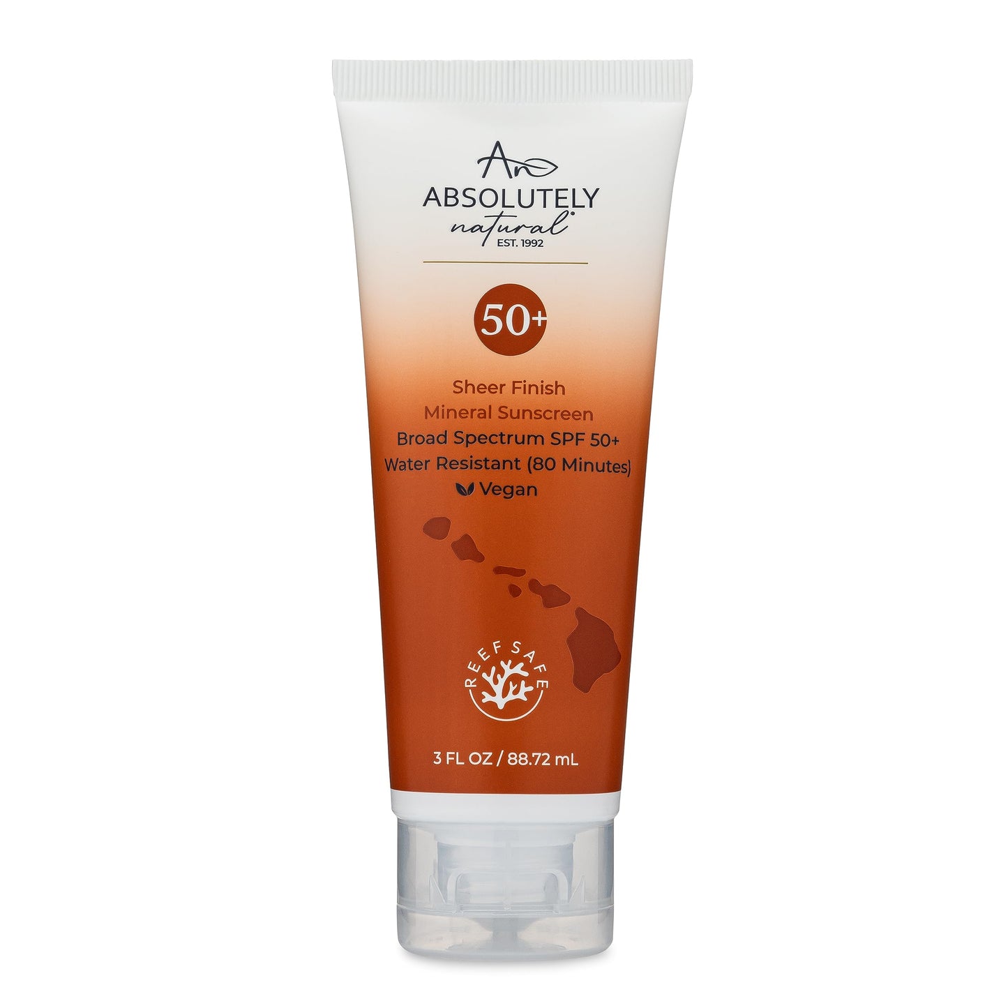 Absolutely Natural SPF 50+ Mineral Sunscreen Lotion - Anti-Aging Sunblock for Body & Face, Made with Rose Hips, Aloe, Zinc Oxide and Other Cruelty