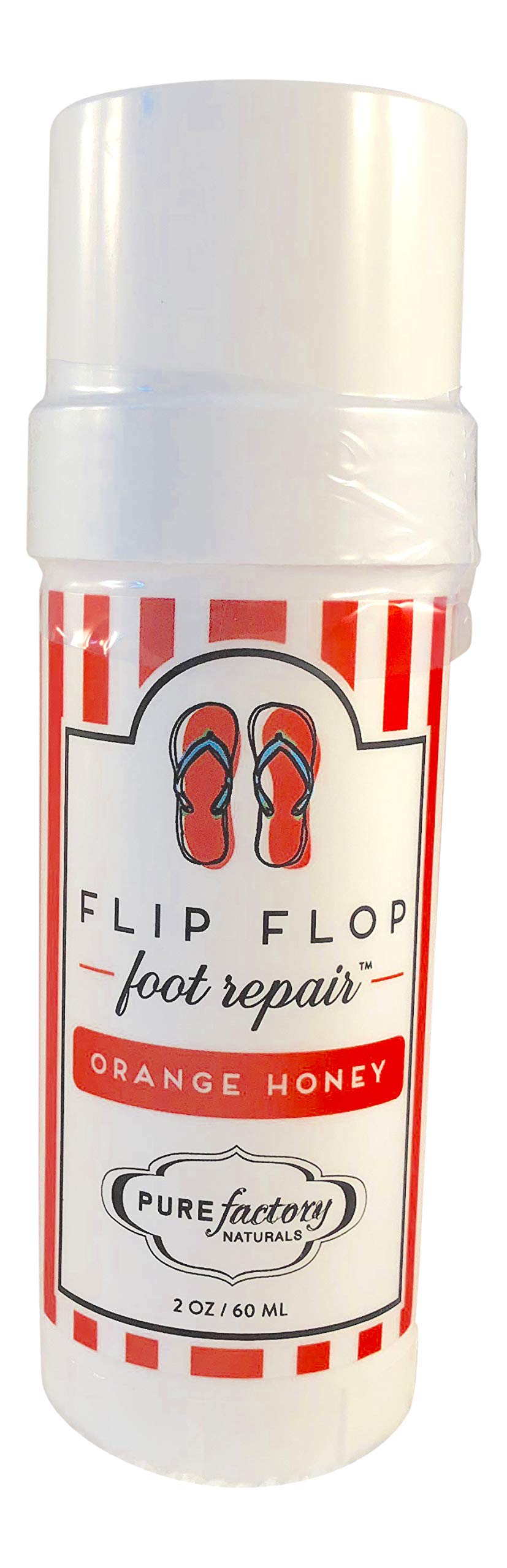 Foot Balm Moisturizer For Rough Heels & Dry, Cracked Feet - Flip Flop Foot Repair Bundle - 4 Pack - Mango Coconut, Lime Sugar, Orange Honey