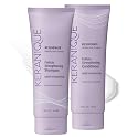 Keranique Deep Hydration Shampoo and Conditioner Set for Dry, Thinning Hair - Keratin, Biotin & Niacinamide - Moisturizing, Strengthening & Volumizing