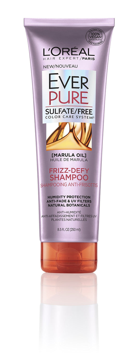 L'Oréal Paris EverPure Sulfate Free Frizz Defy Shampoo, 8.5 fl. oz. Beauty & Personal Care L'Oreal Paris