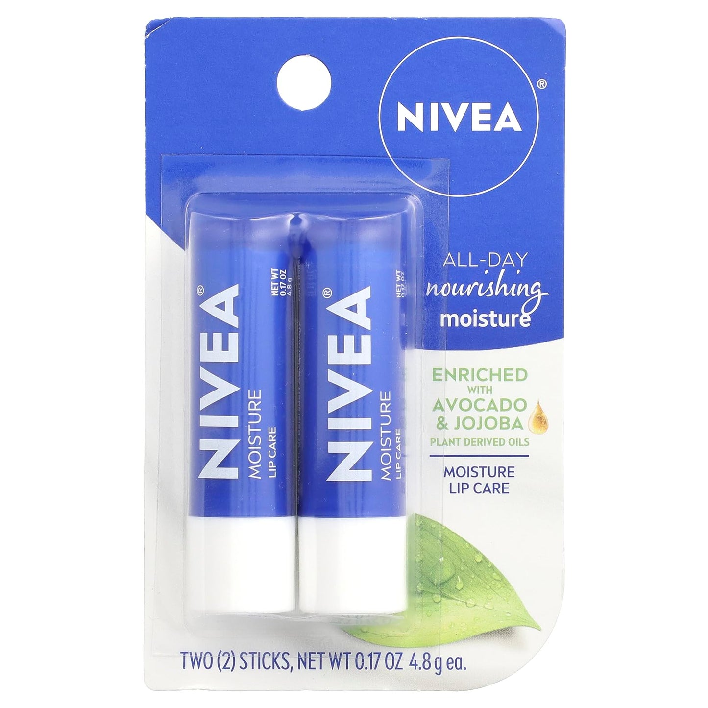 Nivea Original Moisture Lip Balm Dual Pack