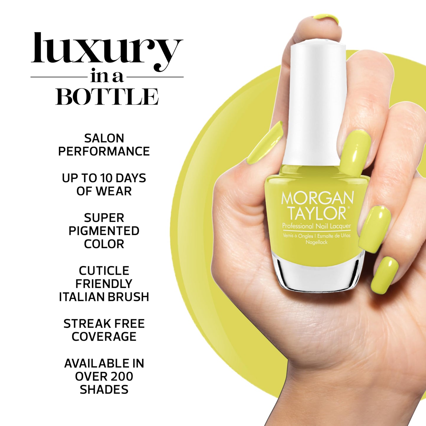 Morgan Taylor Spring Collection Now & Zen - Professional Lacquer. Vibrant, Chip-Resistant, Fast-Drying, Long-Lasting, High-Shine Finish, Perfect Beauty & Personal Care Morgan Taylor