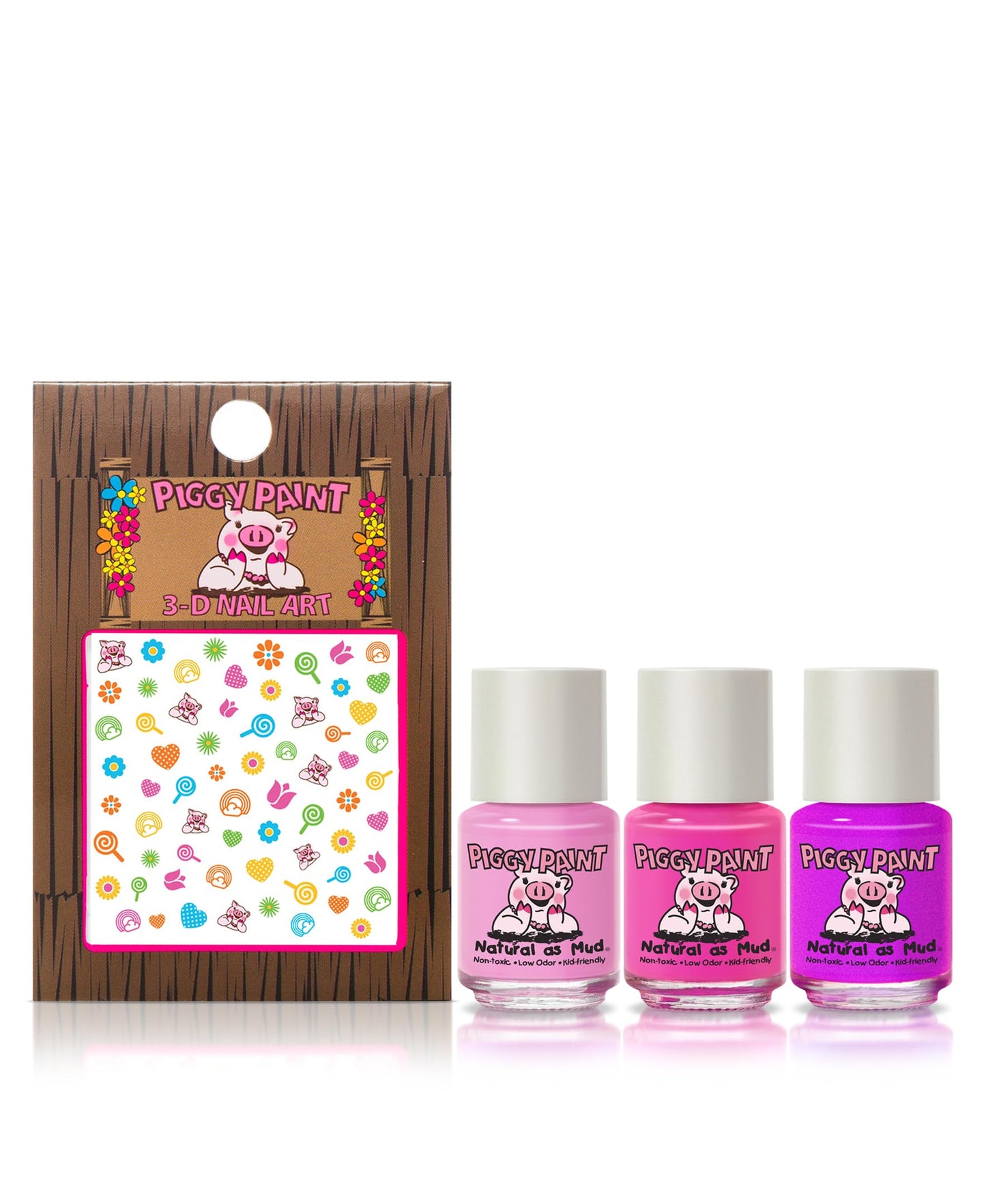 Piggy Paint Nail Polish - Non-Toxic Polish for Little Girls, Toddlers, & Kids, Water Based Formula, Safe, Cruelty Free, Vegan, & Natural, Durable Beauty & Personal Care Piggy Paint