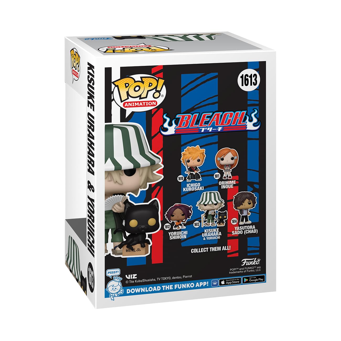 Funko POP! Animation: Bleach - Kisuke Urahara with Yoruichi - Bleach - Collectable Vinyl Figure - Gift Idea - Official Merchandise - for Kids…