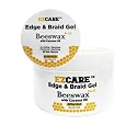 EZCARE Edge & Braid Gel, Beeswax Plus, Coconut Oil/All Hair Texture/Extra Hold (8 fl oz.), Clear