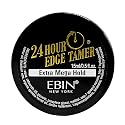 EBIN NEW YORK 24 Hour Edge Tamer Extra Mega Hold 0.5Fl Oz Strong Edge Control Gel, No Flaking, Sleek Smooth Finish, Long Lasting, Argan & Castor Oil
