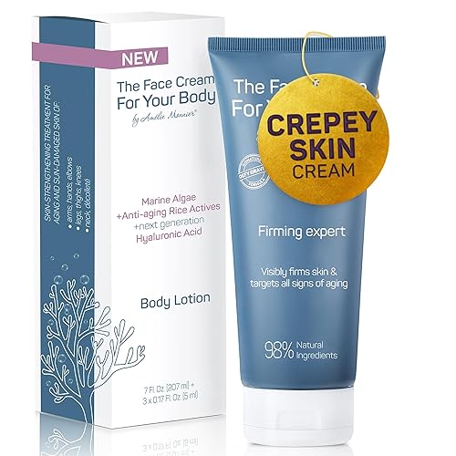 Crepe Firming Advanced Cream - European Hi-tech Skin care - Hyaluronic Acid in the 50-3000 kDa Molecular Spectrum - Tightening & Lifting Collagen