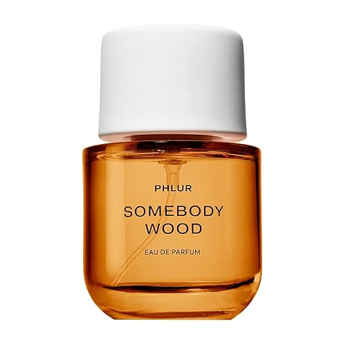 PHLUR Somebody Wood Eau de Parfum - Full Size Perfume Fragrance - Spicy Woody Perfume with Bergamot, Lemon, Cedarwood, Sandalwood, Musk & Vanilla
