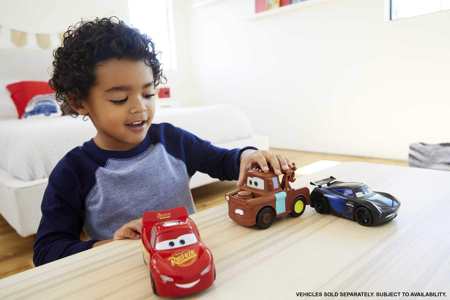 Disney Cars Track Talkers Mater – 5.5" Tow Truck Vehicle with Authentic Movie Sounds, Fun Toy Gift for Kids Ages 3+