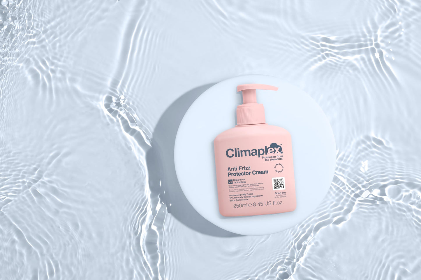 Climaplex Anti-Frizz Protector Cream – 8.45 oz, Shields from Heat & UV, Smooths, Adds Shine, Soothes Scalp, Vegan & Cruelty-Free Hair Care