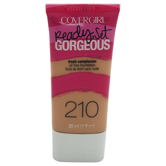COVERGIRL Ready, Set Gorgeous Foundation Medium Beige 210, 1 oz