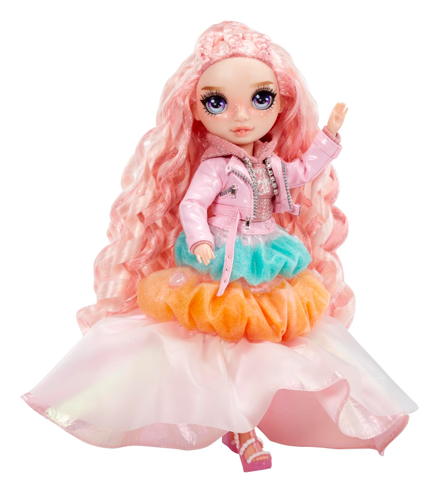 Rainbow High Winter Wonderland Bella - Pink 11” Fashion Doll with Magic Snow Hidden in Fashion That Puffs Up with Water, and Snowman Kit, Great Gift…