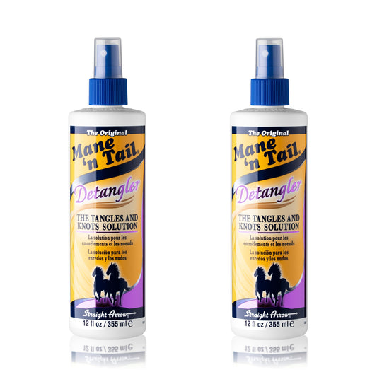 Mane 'n Tail Mane 'n tail detangler 2 pack, Apple Blossom, 24 Fl Ounce
