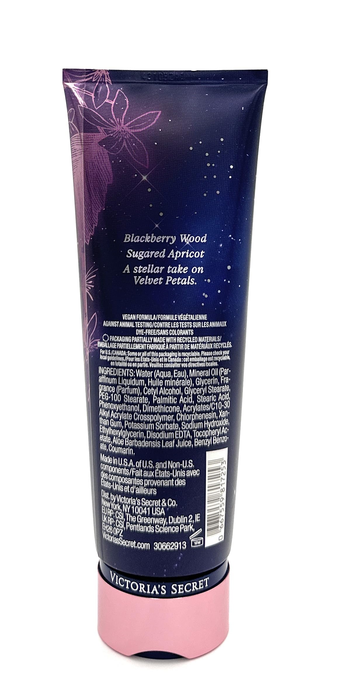 Victoria's Secret Fragrance Lotion Starlit Collection 8.0 Fl Oz (Medium, Velvet Petals Starlit)