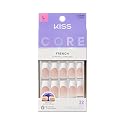 Kiss Core, Press On Nails, Nail glue included, 'Every Minute', White, Long Size, Square Shape, Includes 32 Nails, 2g Glue, 1 Manicure Stick, 1 Mini Beauty & Personal Care KISS