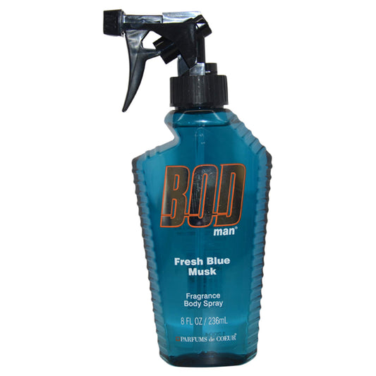 Parfums de Coeur BOD Man Fresh Blue Musk Fragrance Body Spray 8 oz Beauty & Personal Care Parfums De Coeur