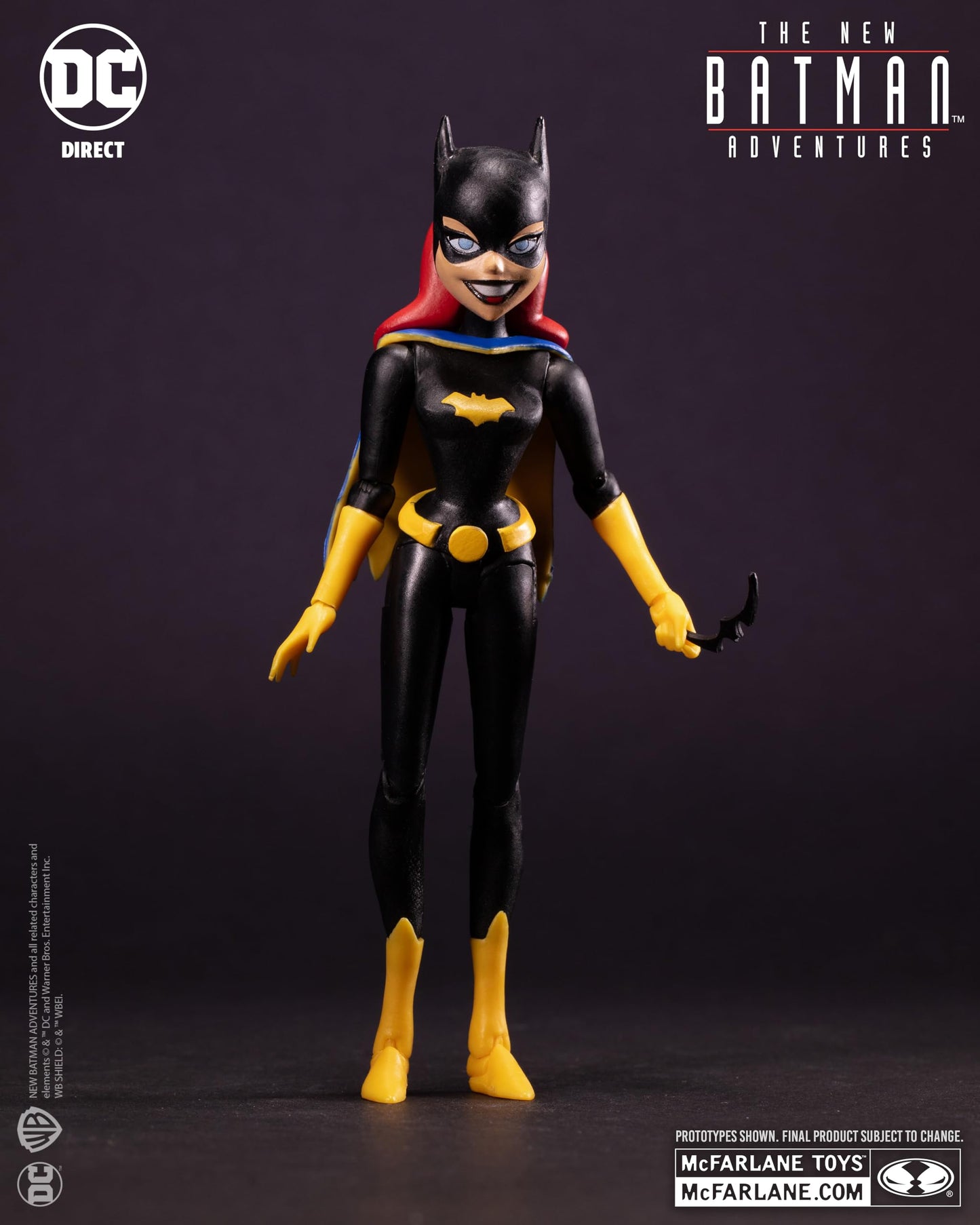 McFarlane Toys - The New Batman Adventures Batgirl, 6in Scale Figure