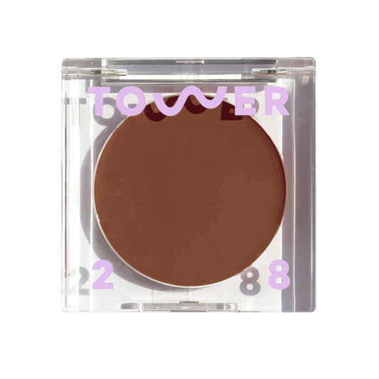 Tower 28 Sculptino Cream Contour - Foolproof Cream Bronzer Contour - Natural Face Sculpting Matte Bronzer Balm - Vegan, Everyday Face Makeup