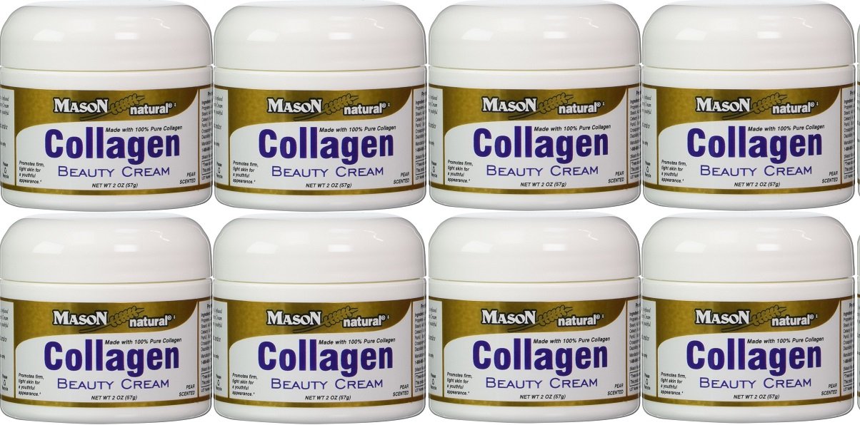 MASON NATURAL COLLAGEN PREMIUM SKIN CREAM 2 OZ (Pack of 8)