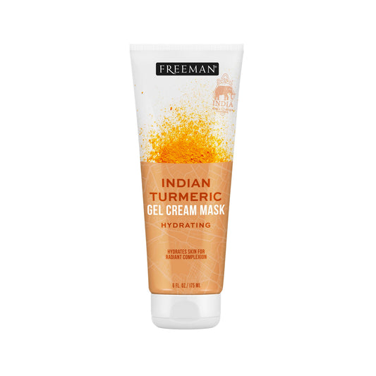 Freeman Exotic Blends Hydrating Indian Turmeric Gel Cream Facial Mask, 6 fl.oz./175 mL Tube Beauty & Personal Care Freeman