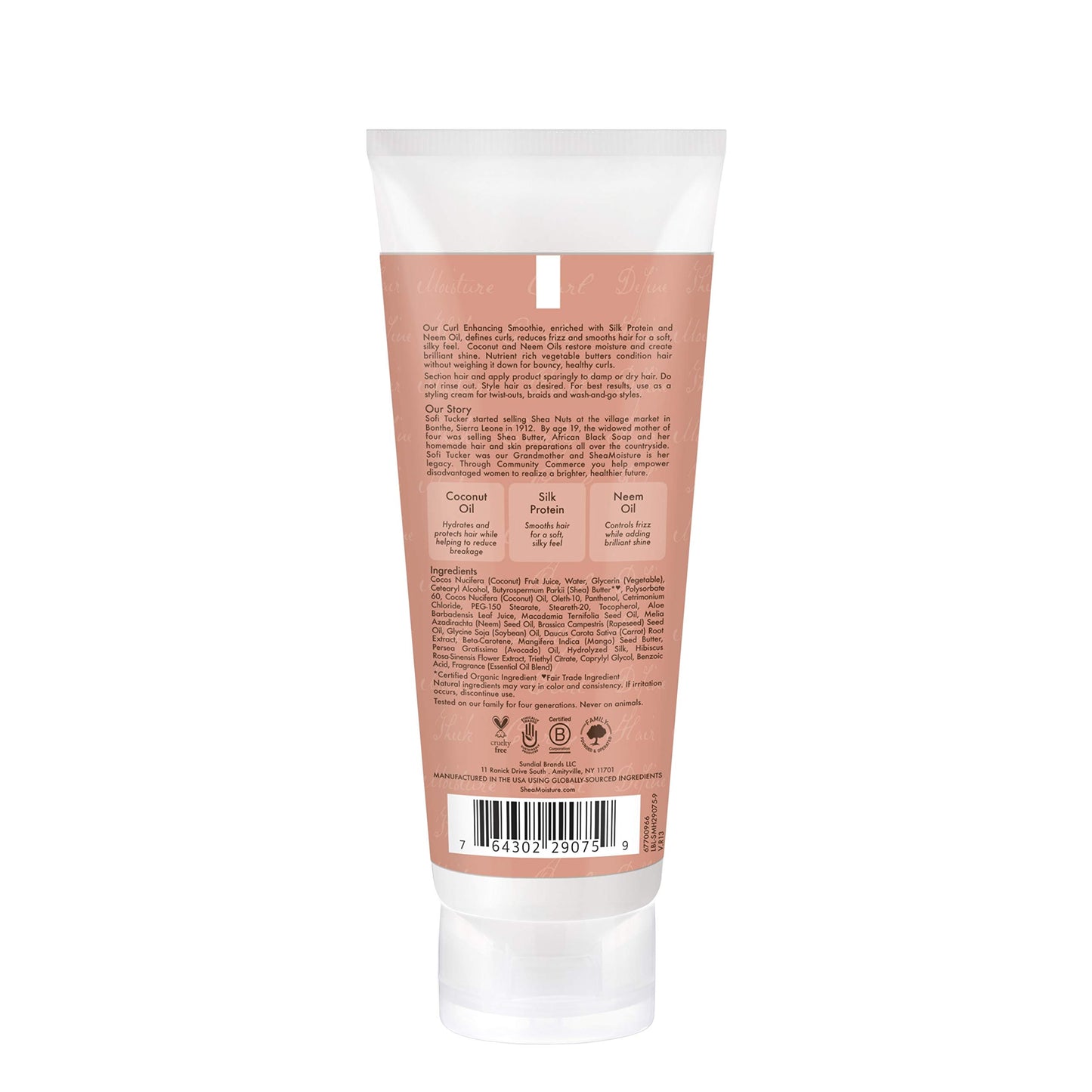 SheaMoisture, Coconut & Hibiscus Curl Enhancing Smoothie TRVL 3.2 oz