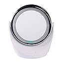 Aurora Health & Beauty 1x/5x Led Vanity/Makeup Mirror, 360 Rotation, Portable With Led Ring