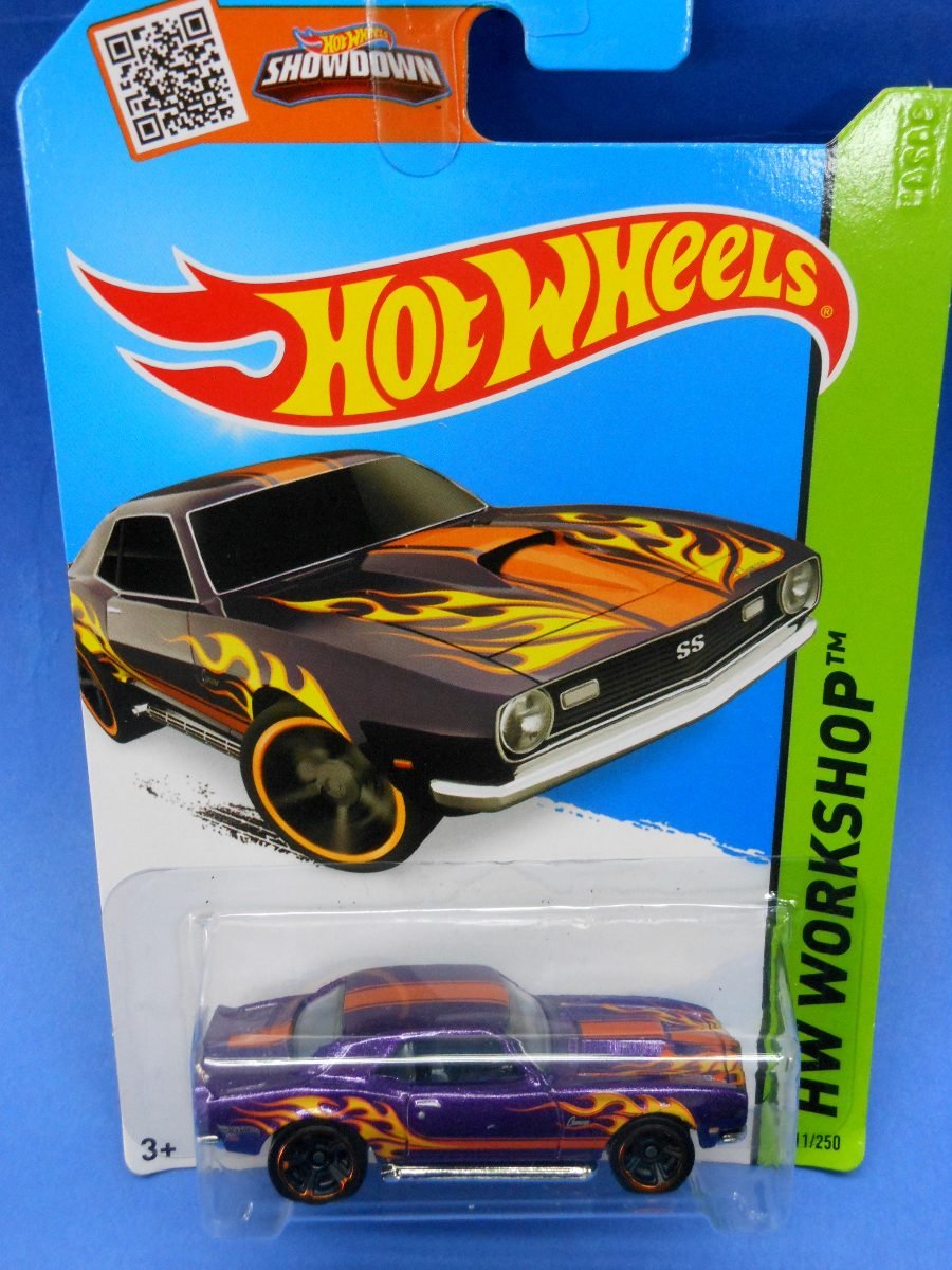 Hot Wheels, 2015 HW Workshop, '68 Copo Camaro [Purple] 211/250