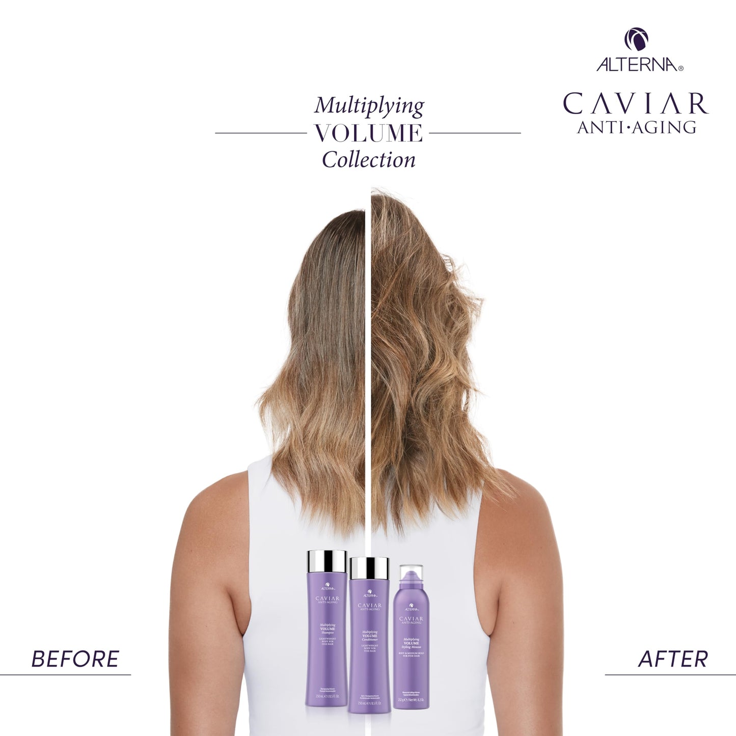 Alterna Haircare CAVIAR Anti-Aging Multiplying Volume, Conditioner, 33.8 Fl Oz