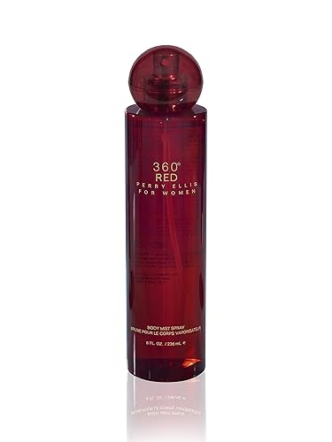 Perry Ellis 360 Red for Women, 8.0 fl oz Body Mist