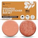Shampoo and Conditioner Bar, Argan Oil - Sulfate Free Solid Shampoo and Conditioner Bars Set, Vegan Hair Care for All Hair Types, Long Lasting (120