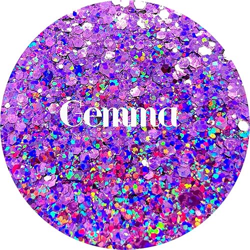 Purple Polyester Glitter | Craft Glitter | Glitter for Arts & Crafts | Tumblers | Cosmetics | Nails | Epoxy Resin Art | Slime | DIY | Body Glitter | 1